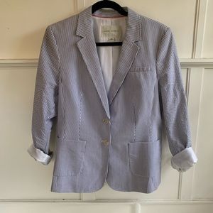 Seersucker Blazer